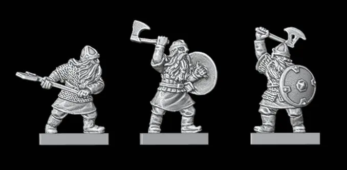 Guerrier Hache (version métal)