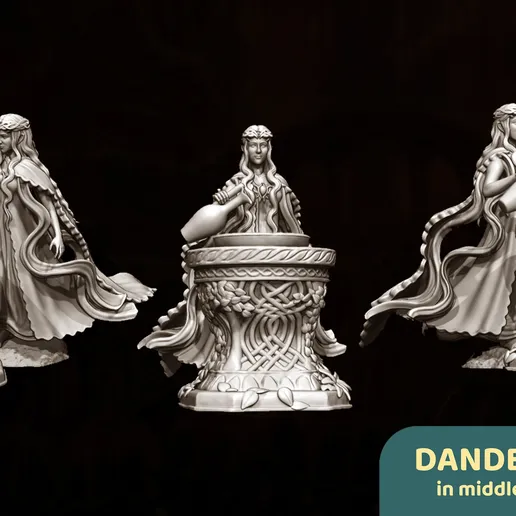 Galadriel avec miroir 2