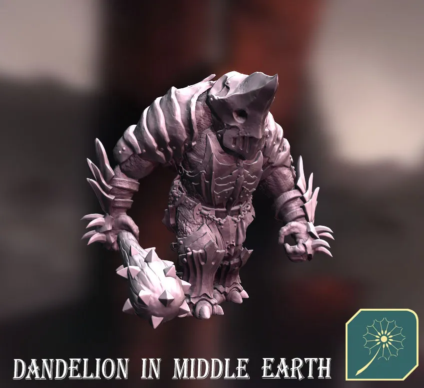 Gundabad Troll avec Masse 1