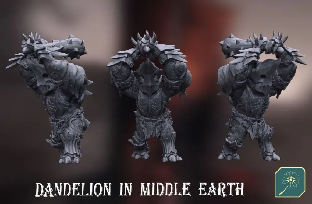 Gundabad Troll avec Masse 3