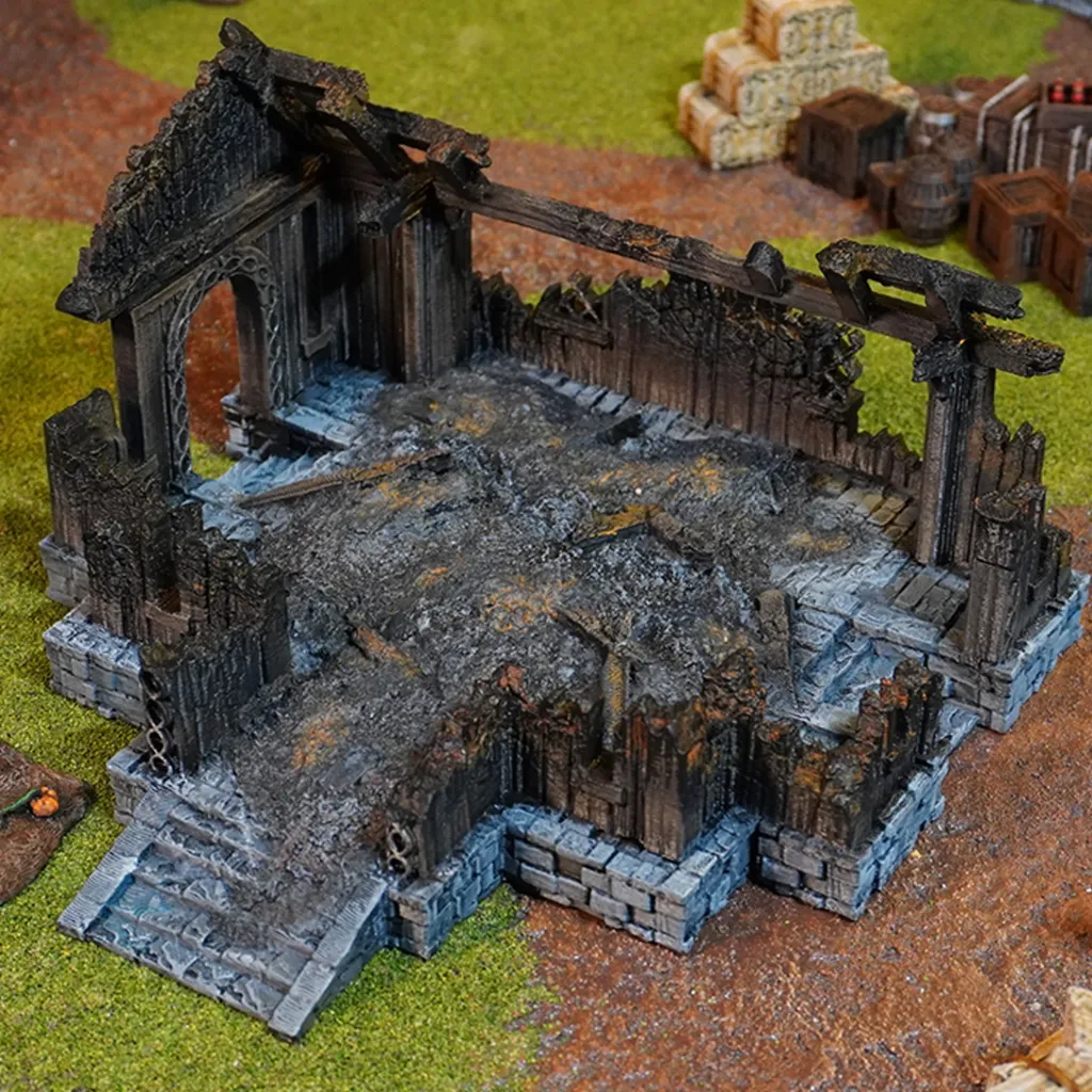 Salle Moyenne en ruine