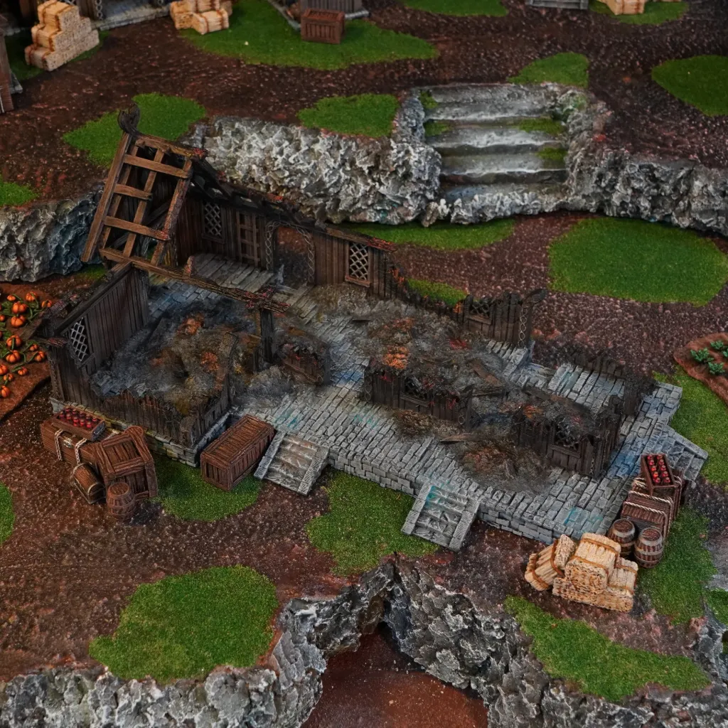 Auberge en ruine