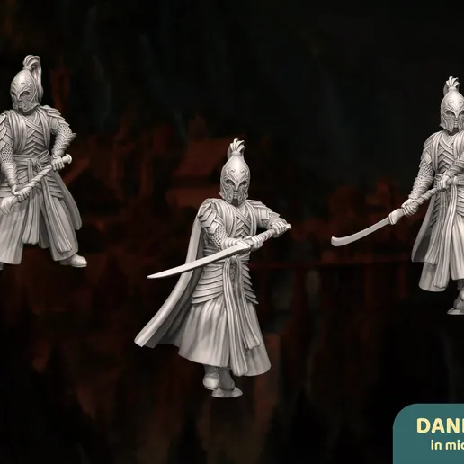 Garde élite foot épée