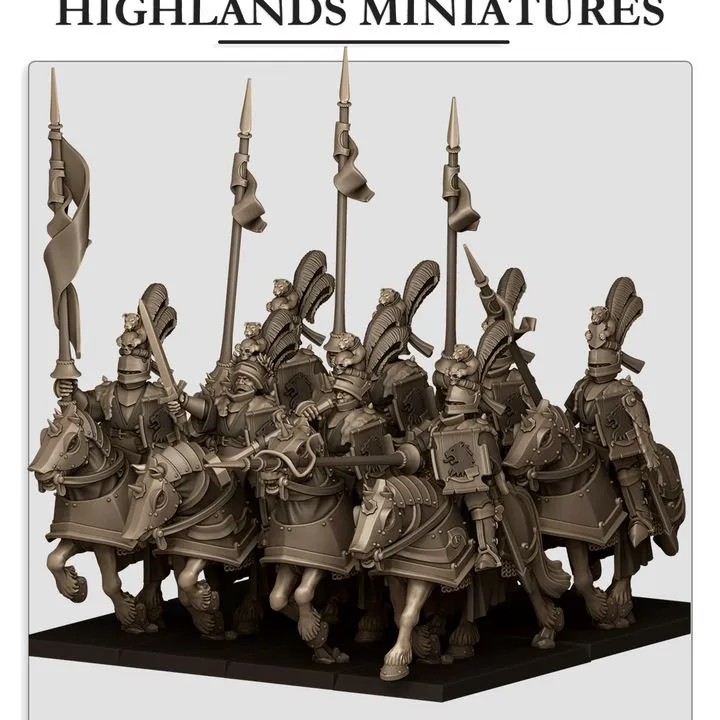 Chevaliers Griffes Féroces (Etat majore uniquement)