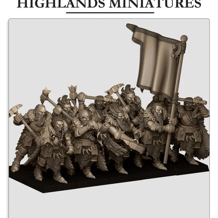 Chevaliers de Mergenheim à pied
