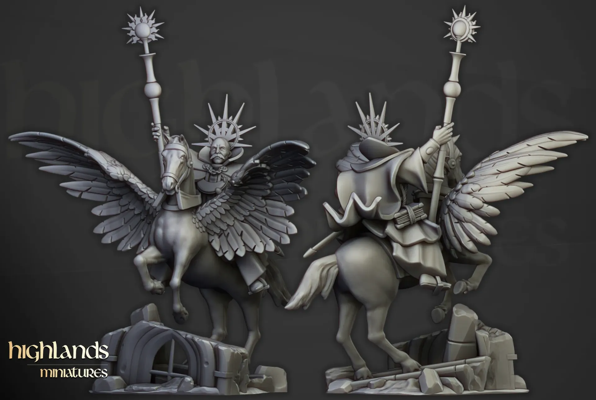 Haut Mage sur Pegasus