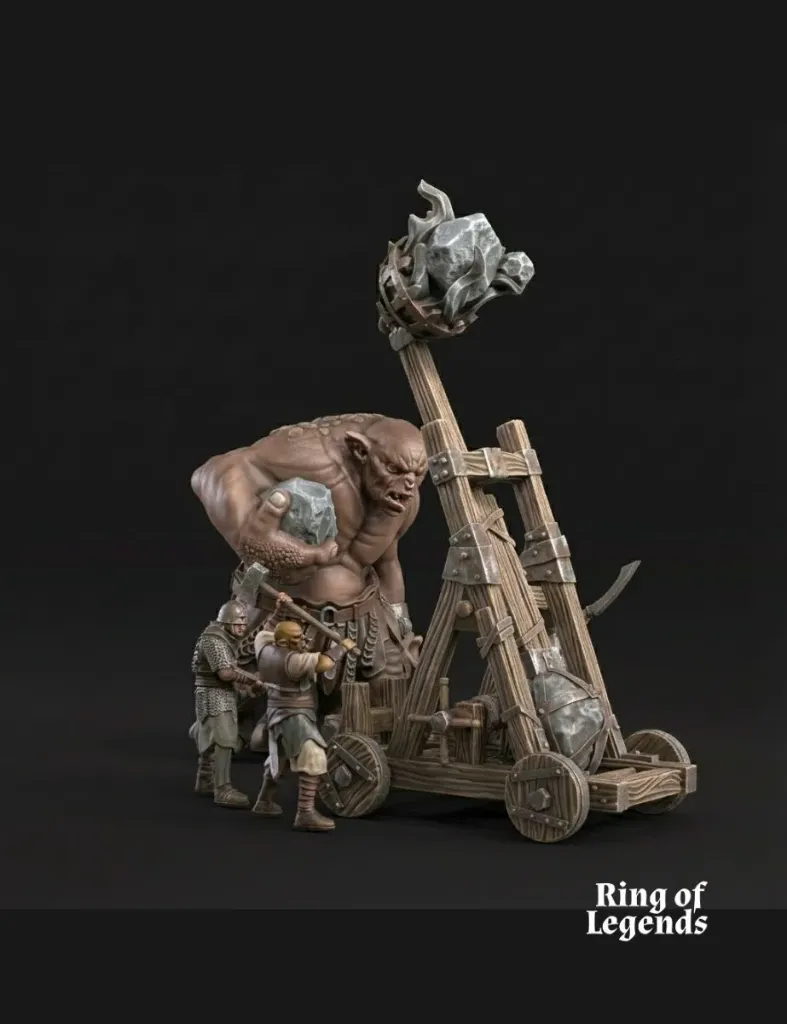 Catapulte de guerre