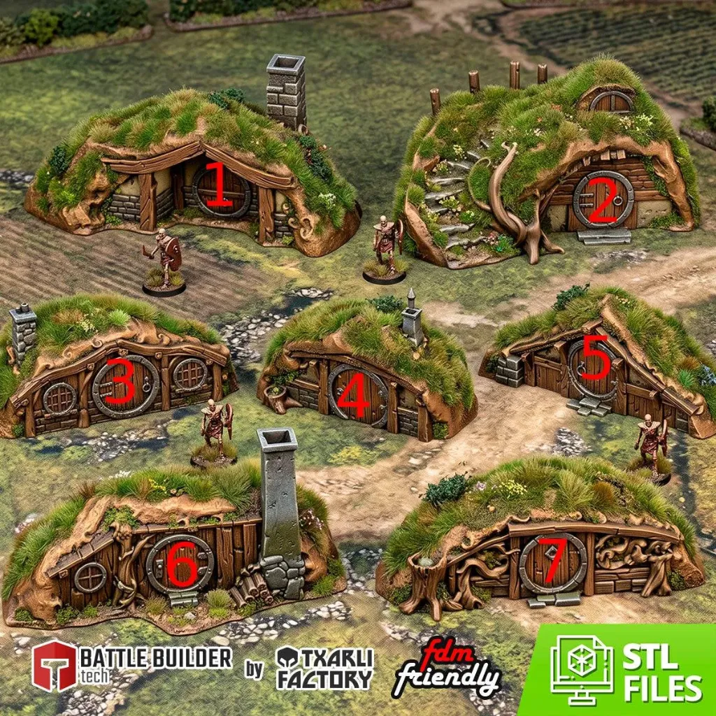 Maisons Hobbits