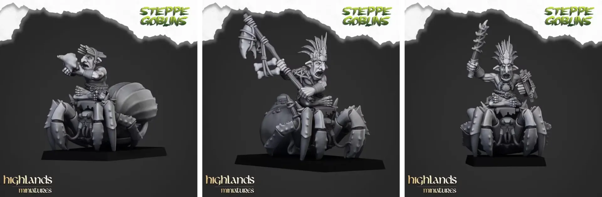 Commandants goblins de la côte monté