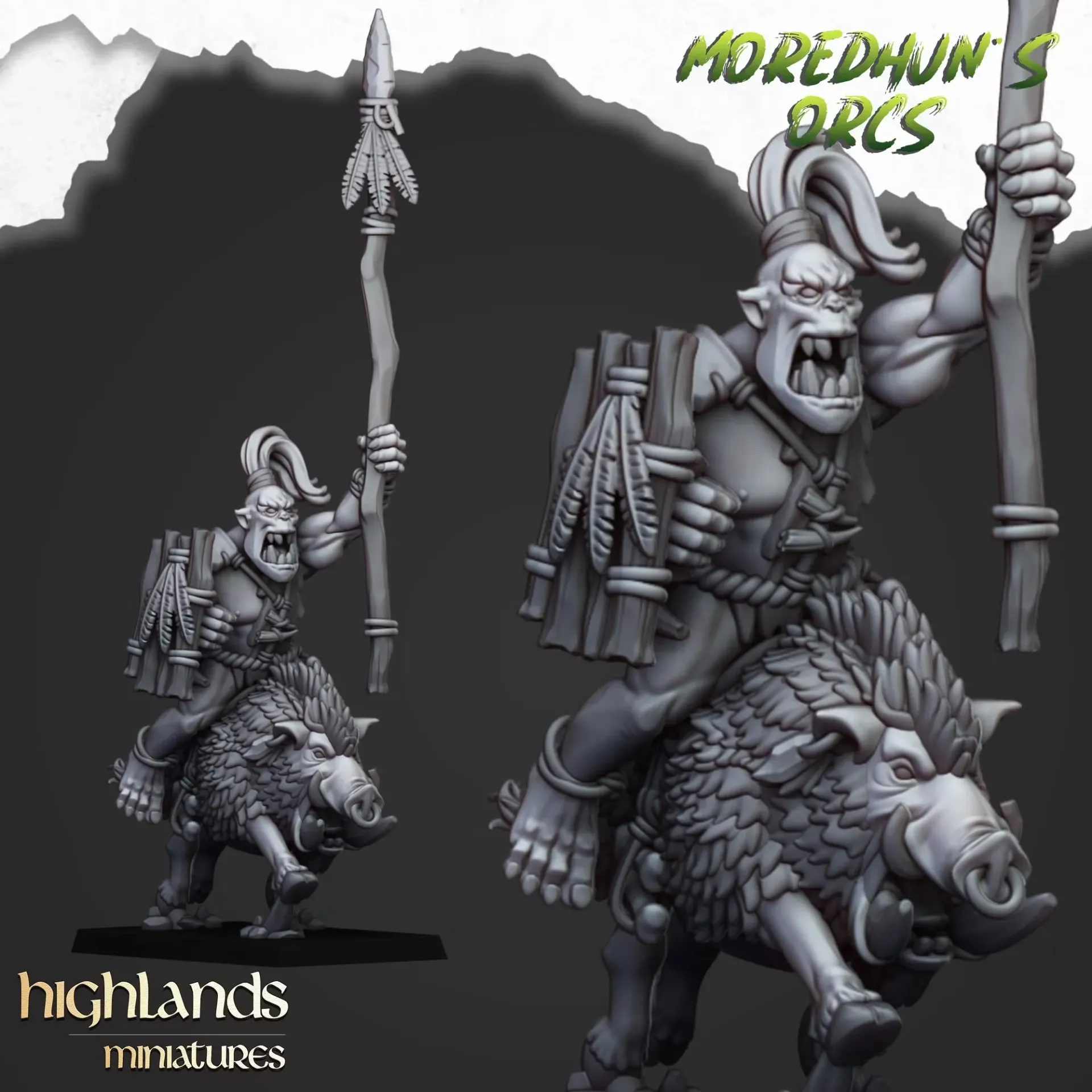 Commandants orc monté 1