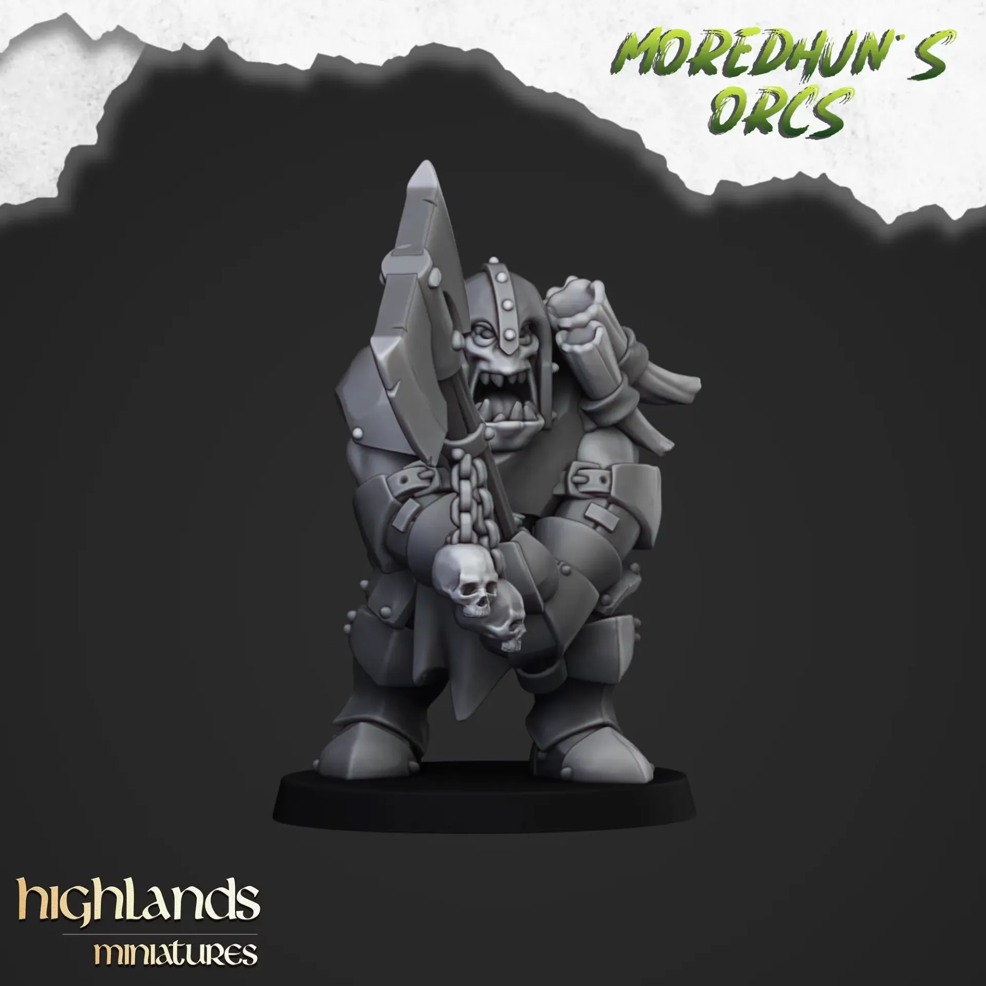 Commandants orc en armure