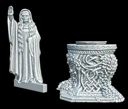 Galadriel avec miroir