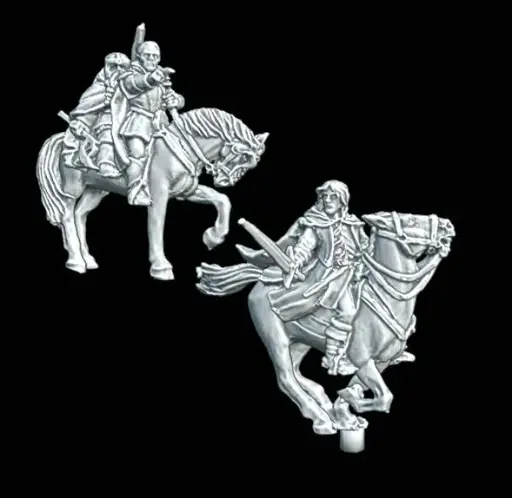 Les Trois Chasseurs montés