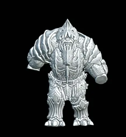 Gundabad Troll avec des gantelets de faux