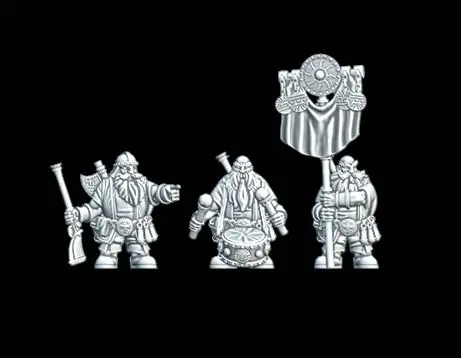 Guerrier nain command pack